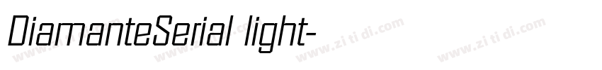 DiamanteSerial light字体转换 DiamanteSerial light字体转换